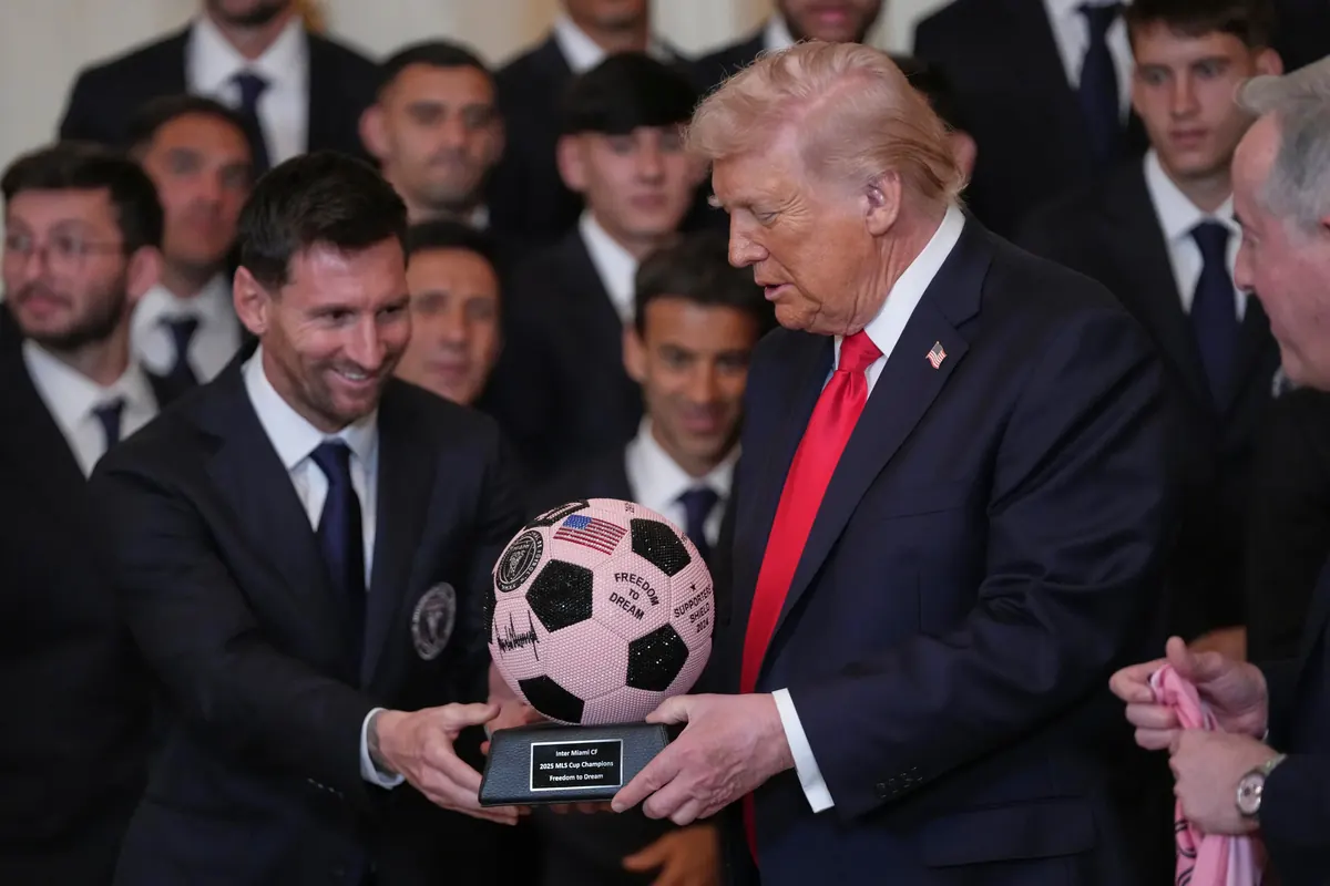Messi and Inter Miami Honored at White House